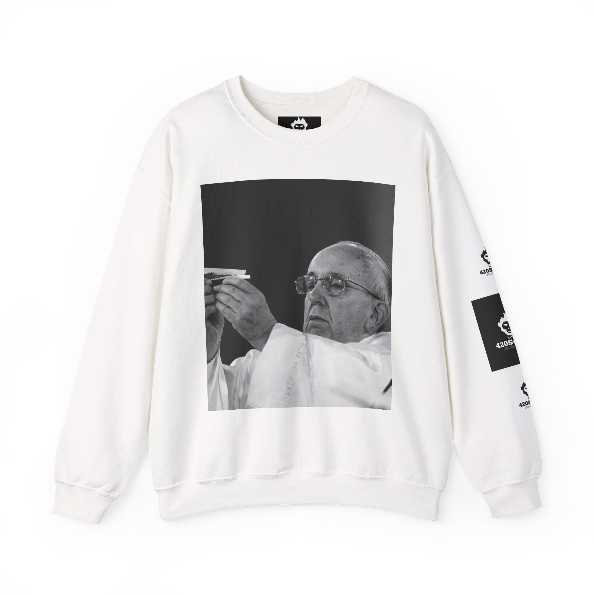 Pope Francis Crewneck Sweatshirt