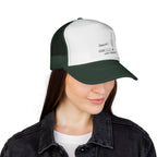 Humorous Trucker Cap - 'What Problems?' Design - Perfect for Casual Outings, Gifts for Him, Summer Style, Fun Outdoors, Festivals