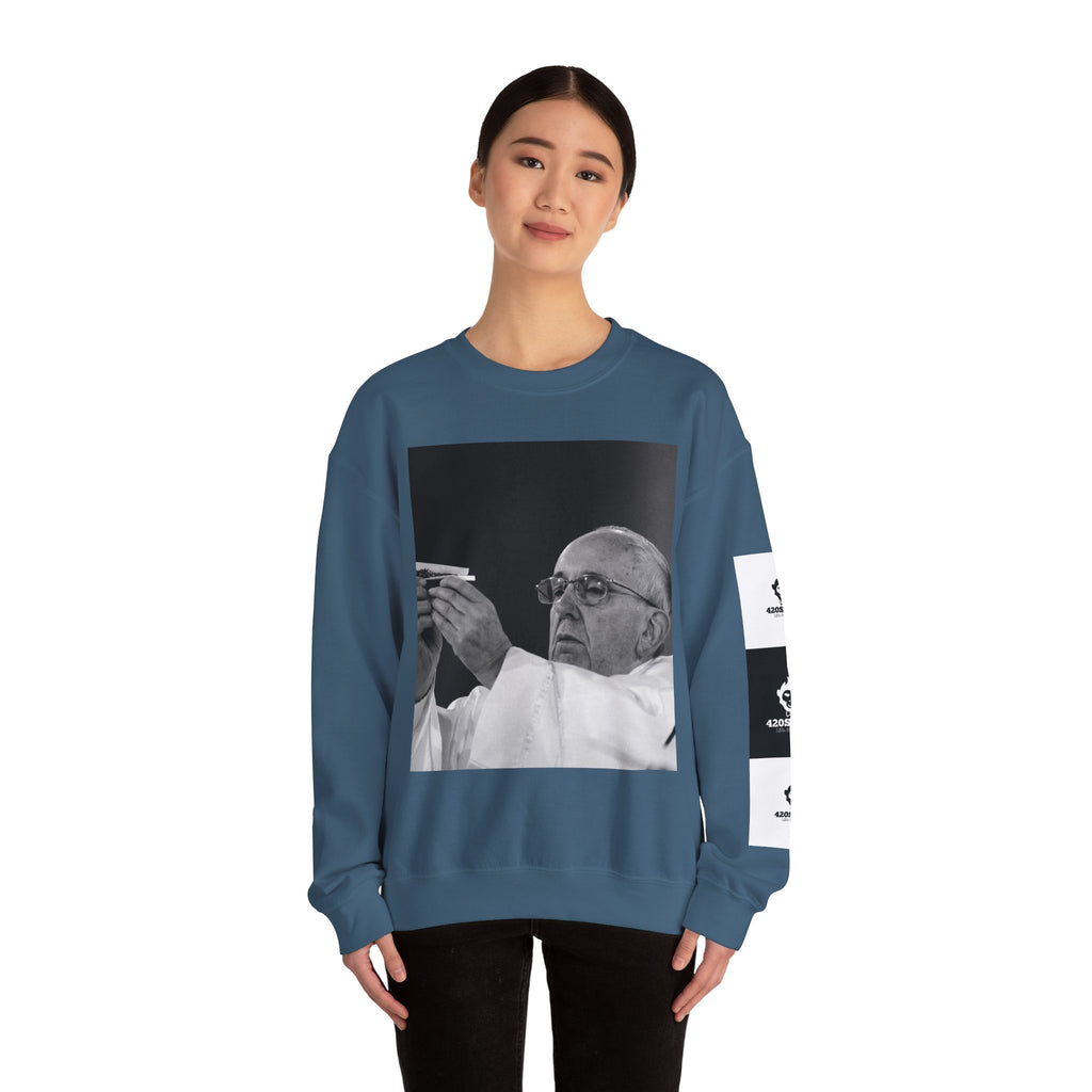 Pope Francis Crewneck Sweatshirt