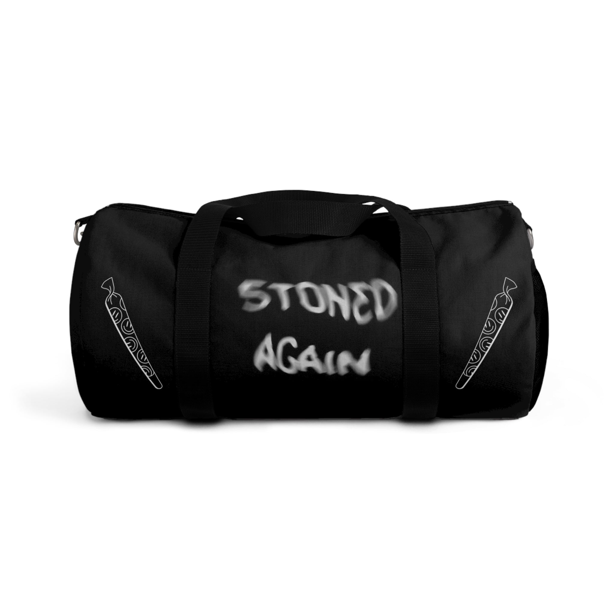 Stoned Again Duffel Bag - Trendy Gym Bag, Weekend Getaway Bag, Gift for Smokers, Urban Sport Bag, Travel Tote