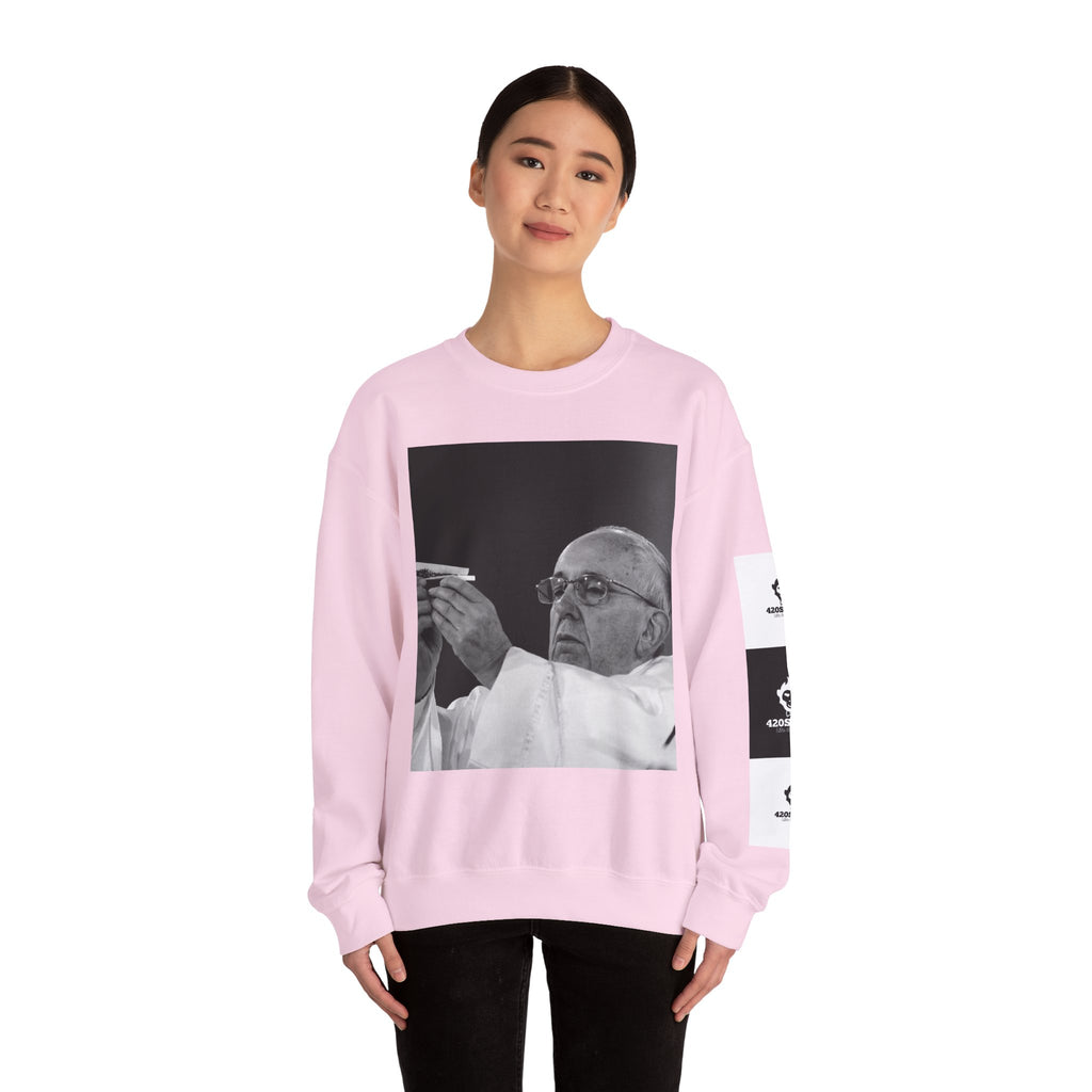Pope Francis Crewneck Sweatshirt