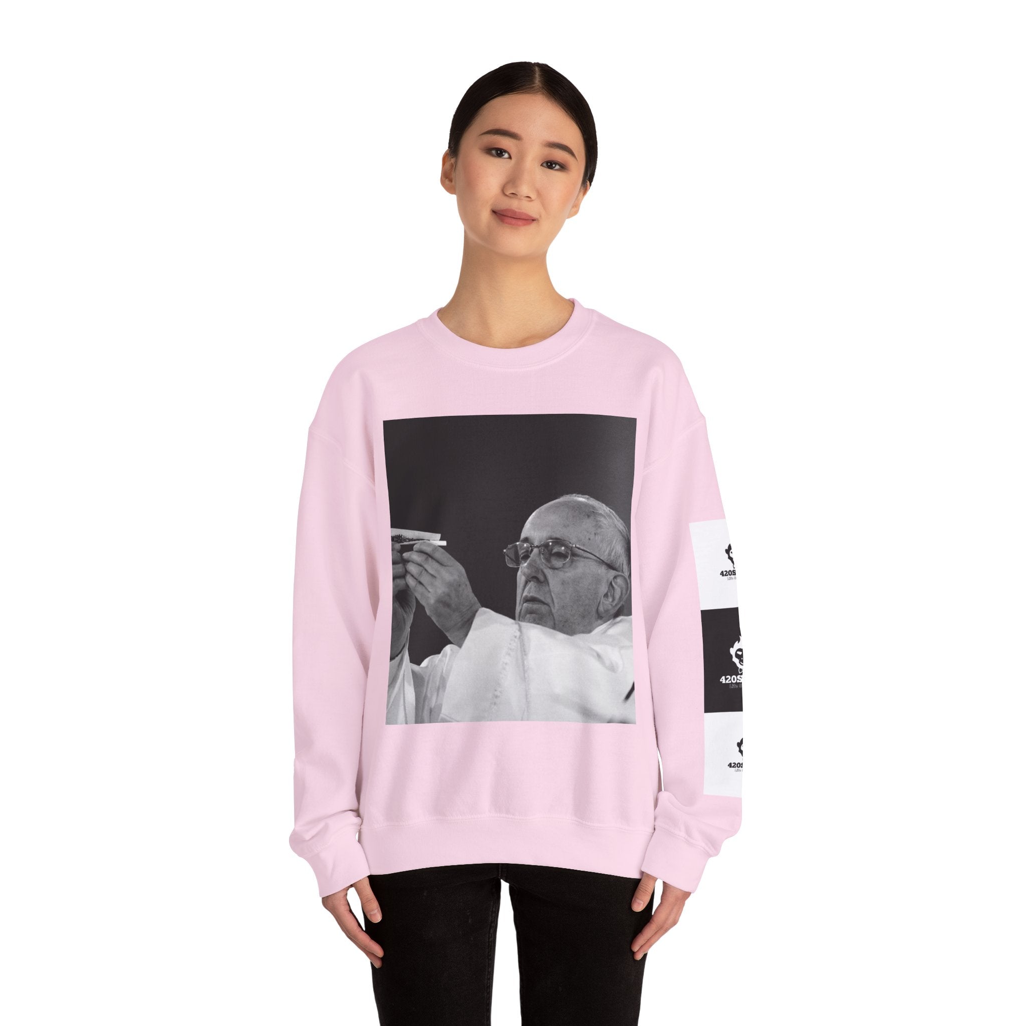 Pope Francis Crewneck Sweatshirt