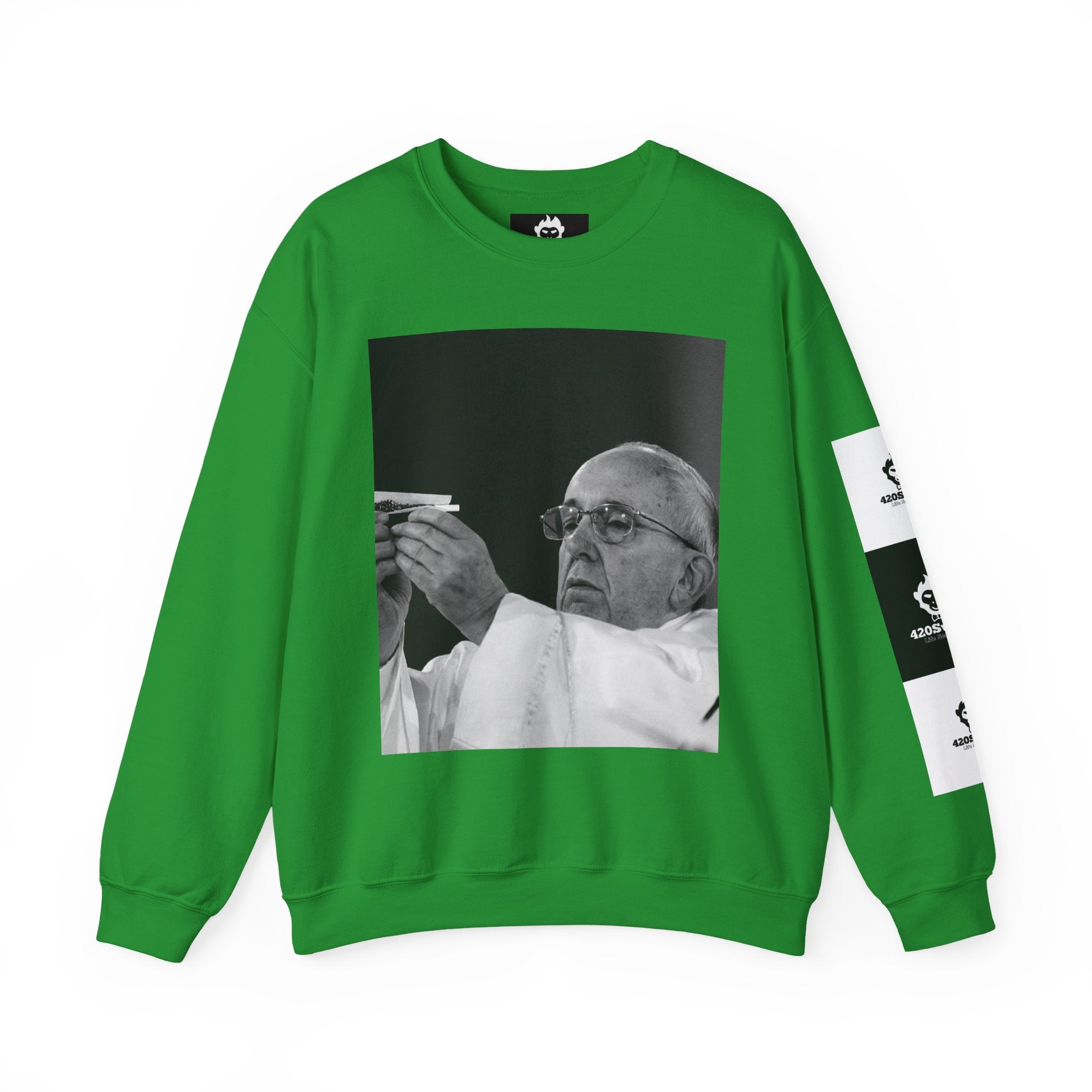 Pope Francis Crewneck Sweatshirt