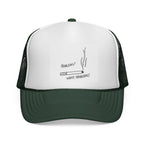 Humorous Trucker Cap - 'What Problems?' Design - Perfect for Casual Outings, Gifts for Him, Summer Style, Fun Outdoors, Festivals
