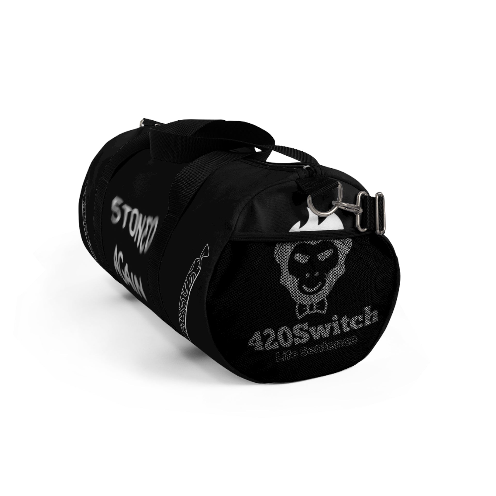 Stoned Again Duffel Bag - Trendy Gym Bag, Weekend Getaway Bag, Gift for Smokers, Urban Sport Bag, Travel Tote