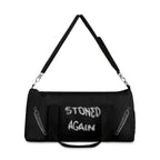 Stoned Again Duffel Bag - Trendy Gym Bag, Weekend Getaway Bag, Gift for Smokers, Urban Sport Bag, Travel Tote