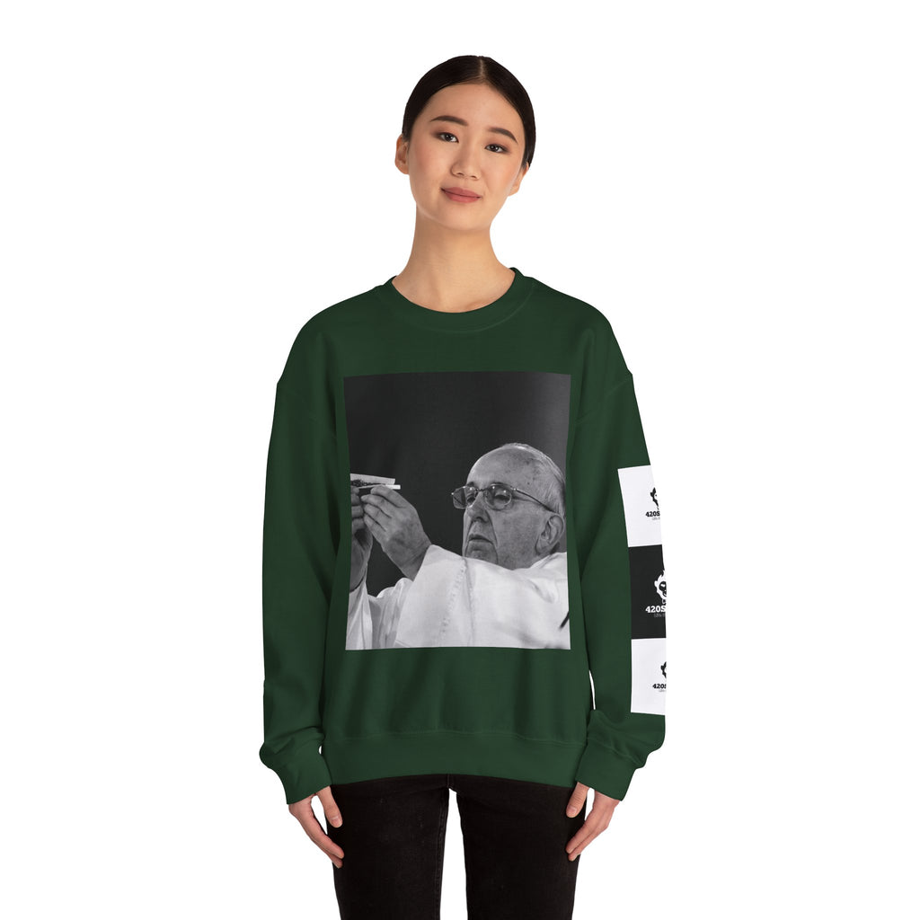 Pope Francis Crewneck Sweatshirt