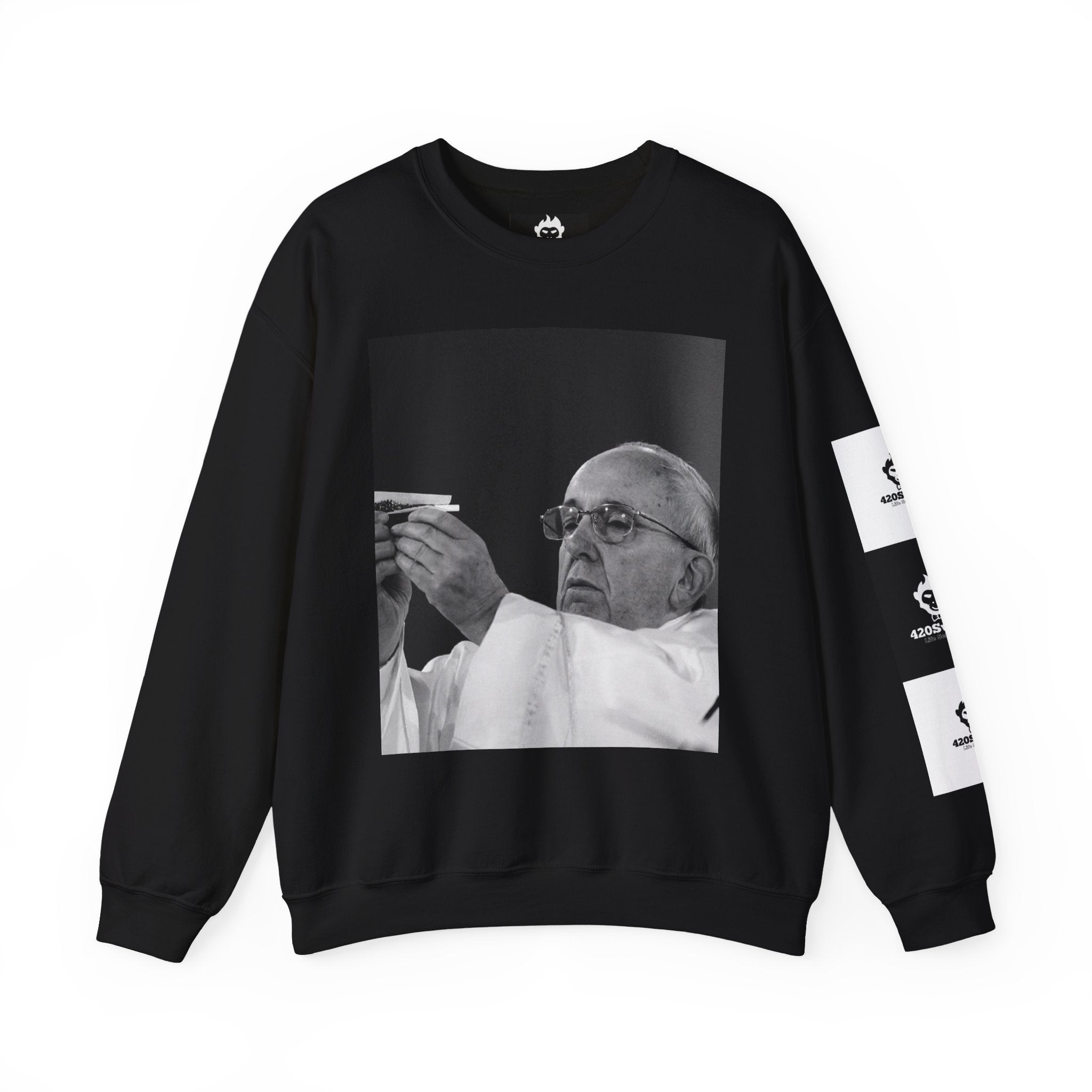 Pope Francis Crewneck Sweatshirt