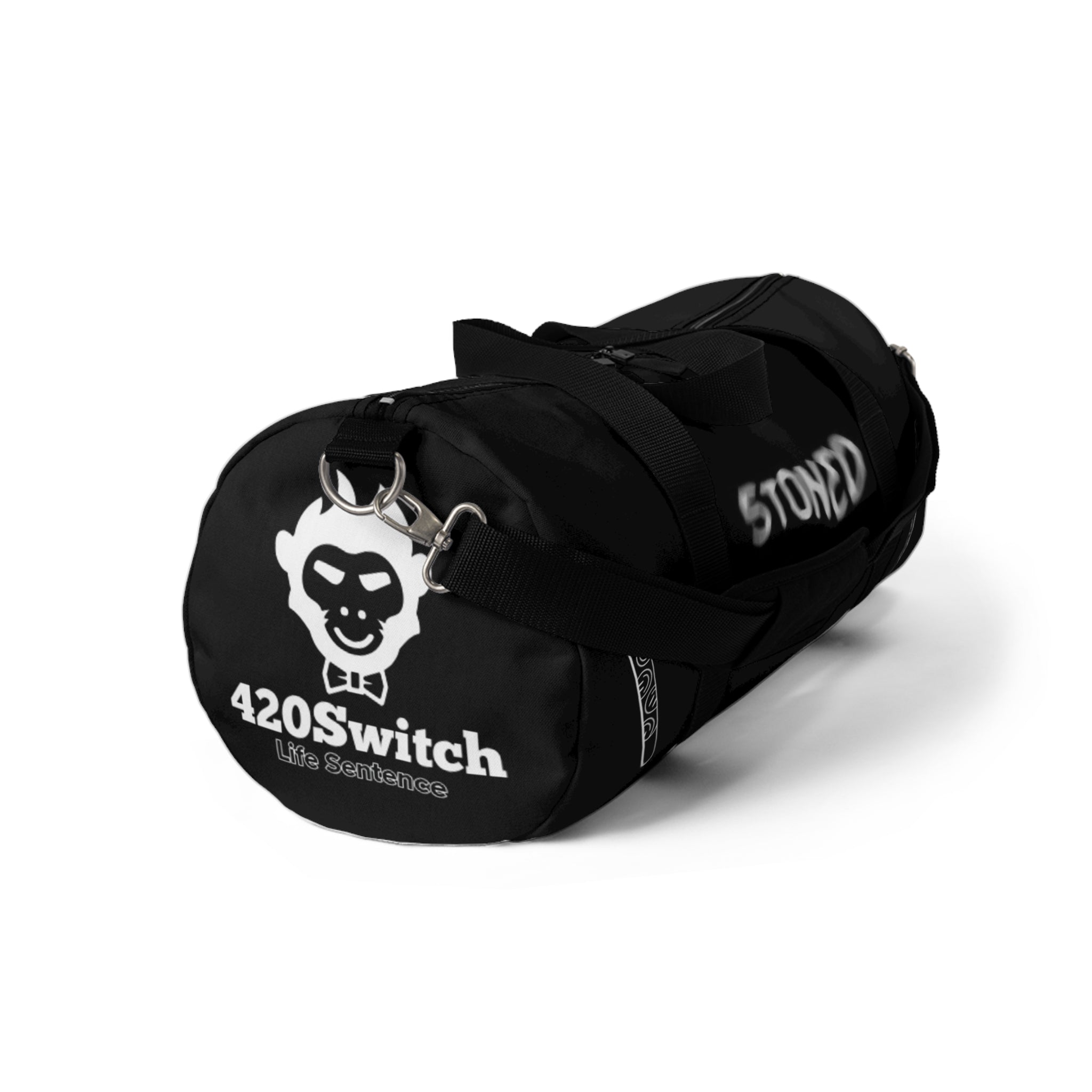 Stoned Again Duffel Bag - Trendy Gym Bag, Weekend Getaway Bag, Gift for Smokers, Urban Sport Bag, Travel Tote